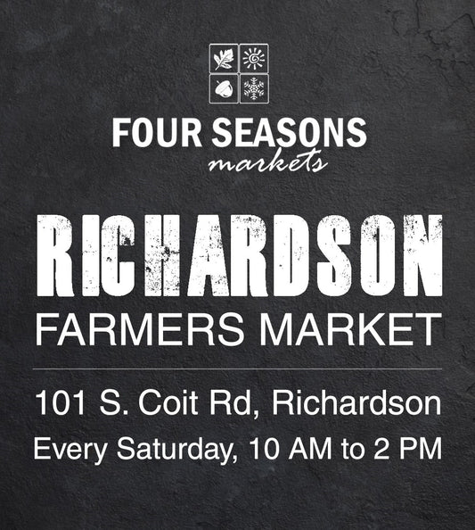 Our next venture to a farmer's market and updates to the recipes page!