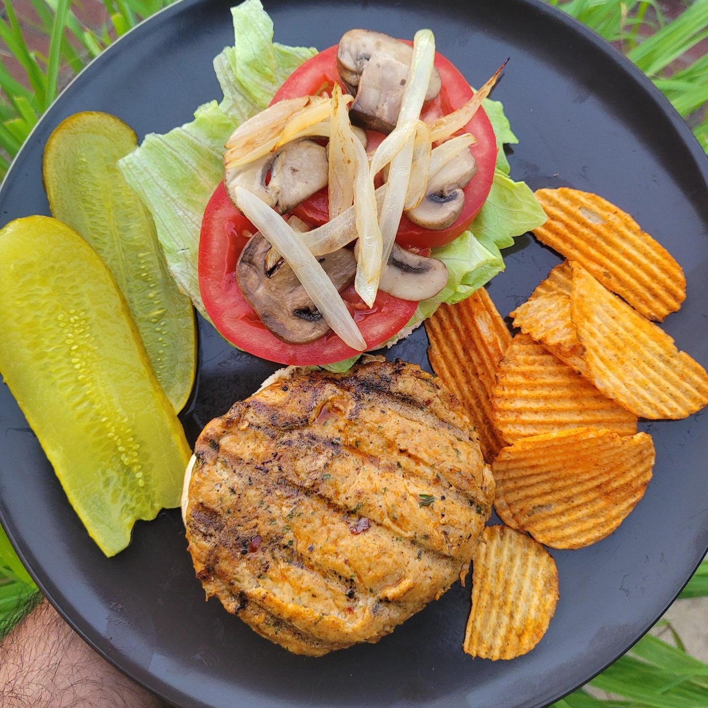Spicy Portuguese BBQ Chicken Burgers