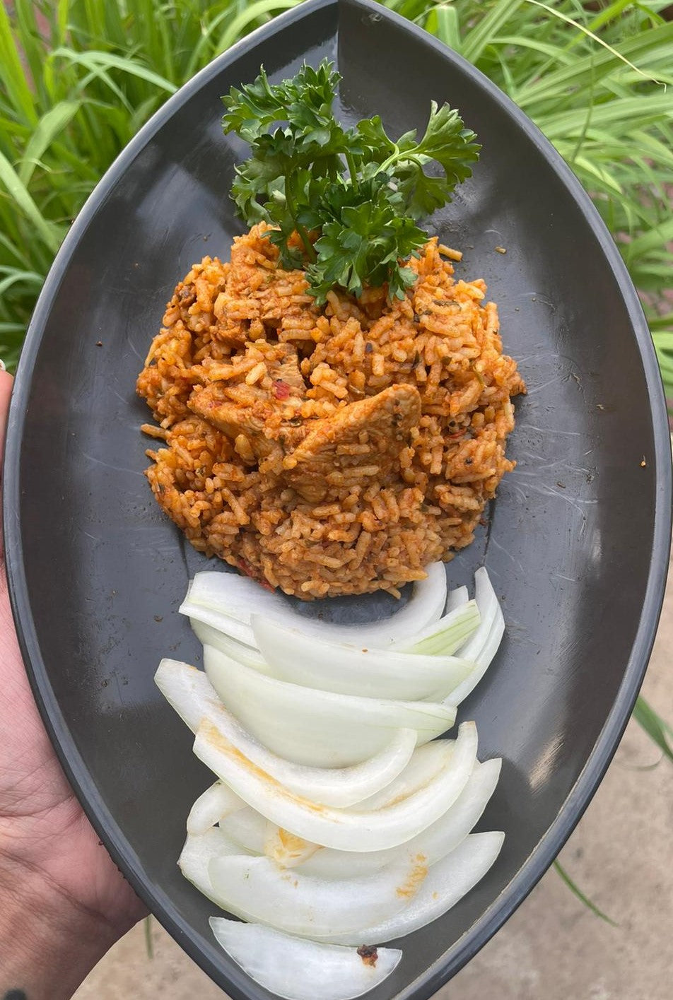 Spicy Portuguese Chicken Biryani