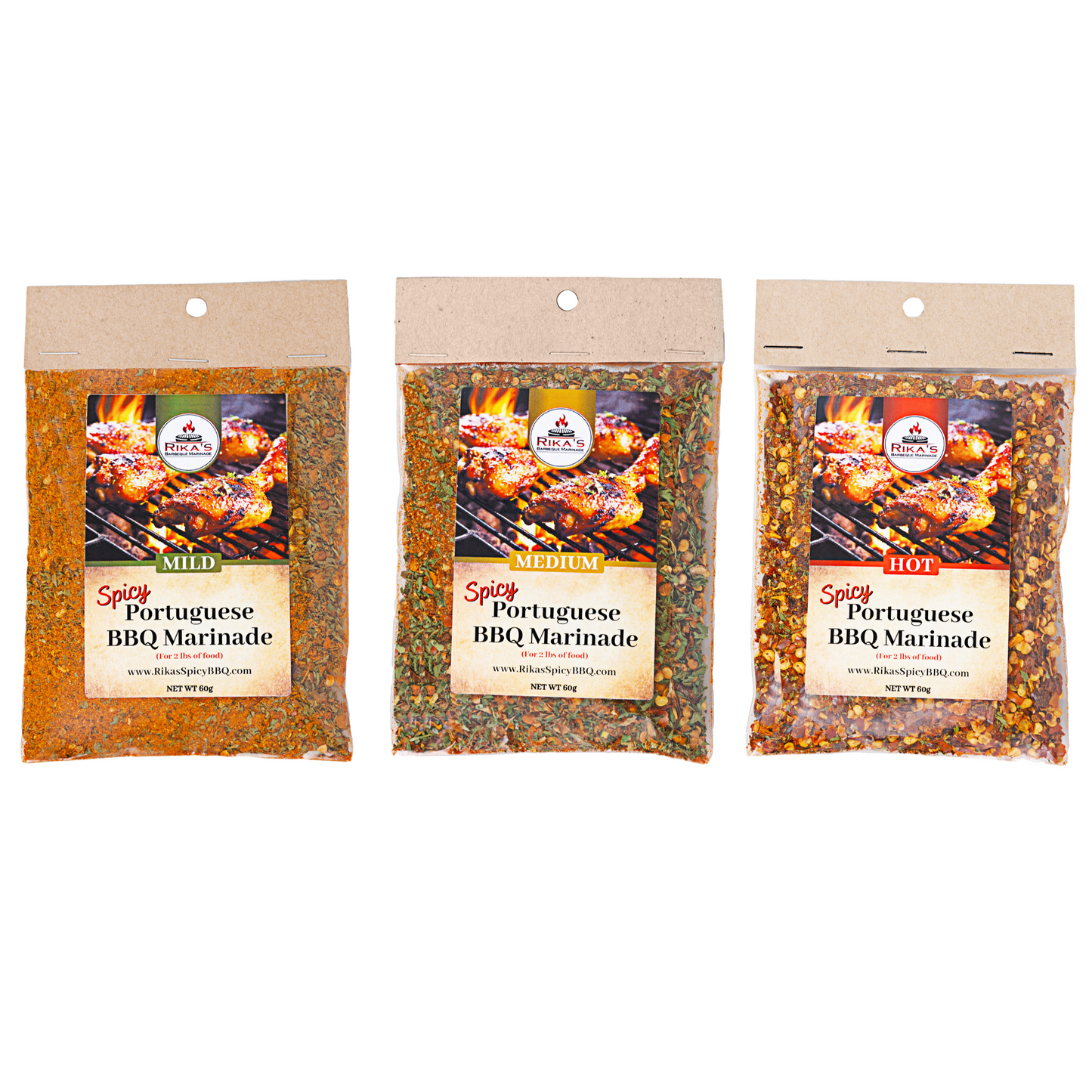 Portuguese BBQ Marinade Dry Mix 2 Pack | BBQ Chicken Marinade – Rika's ...